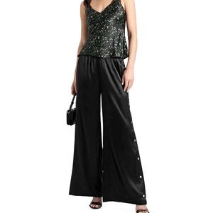 Cami NYC Laurma silk blend wide leg pants size S